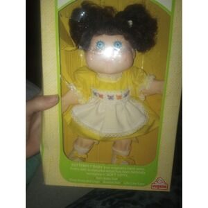 Butterfly Baby Doll Hand Sewn Vtg  Eugene 1983 Original‎ Box
